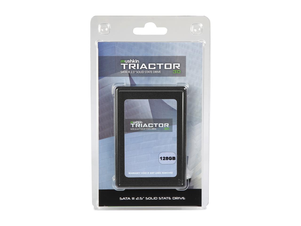 Mushkin TRIACTOR 3DL 2.5" 128GB SATA III 3D TLC Internal Solid State Drive (SSD) MKNSSDTR128GB-3DL