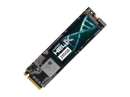Mushkin Helix-L M.2 2280 250GB PCIe Gen3 x4 NVMe 1.3 3D TLC Internal Solid State Drive (SSD) MKNSSDHL250GB-D8