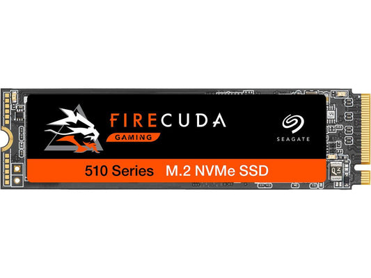 Seagate FireCuda 510 M.2 2280 500GB PCIe G3 x4, NVMe 1.3 3D TLC Internal Solid State Drive (SSD) ZP500GM3A001