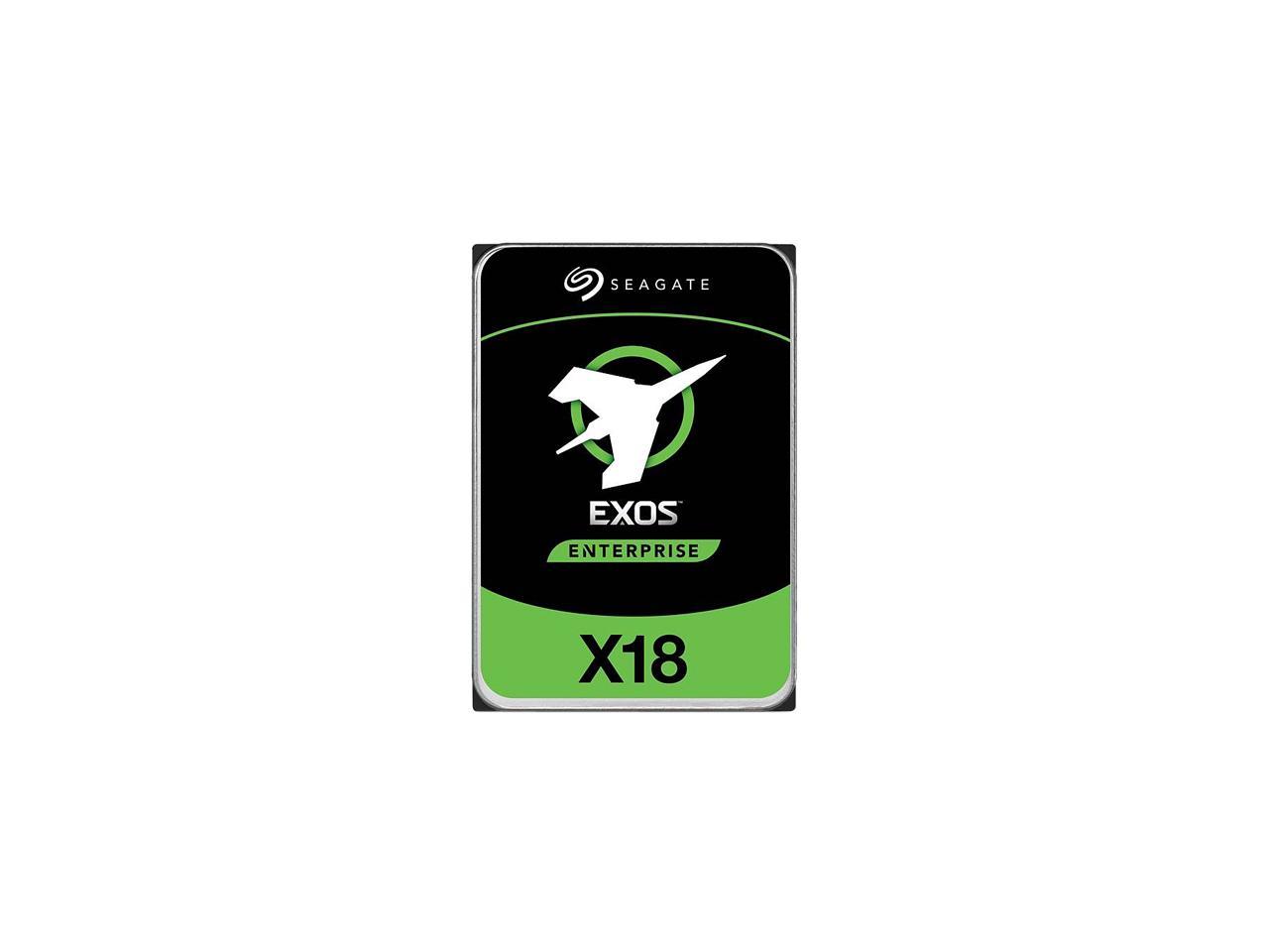 Seagate Exos X18 ST10000NM018G 10TB 7200 RPM 256MB Cache SATA 6.0Gb/s 3.5" Hard Drives
