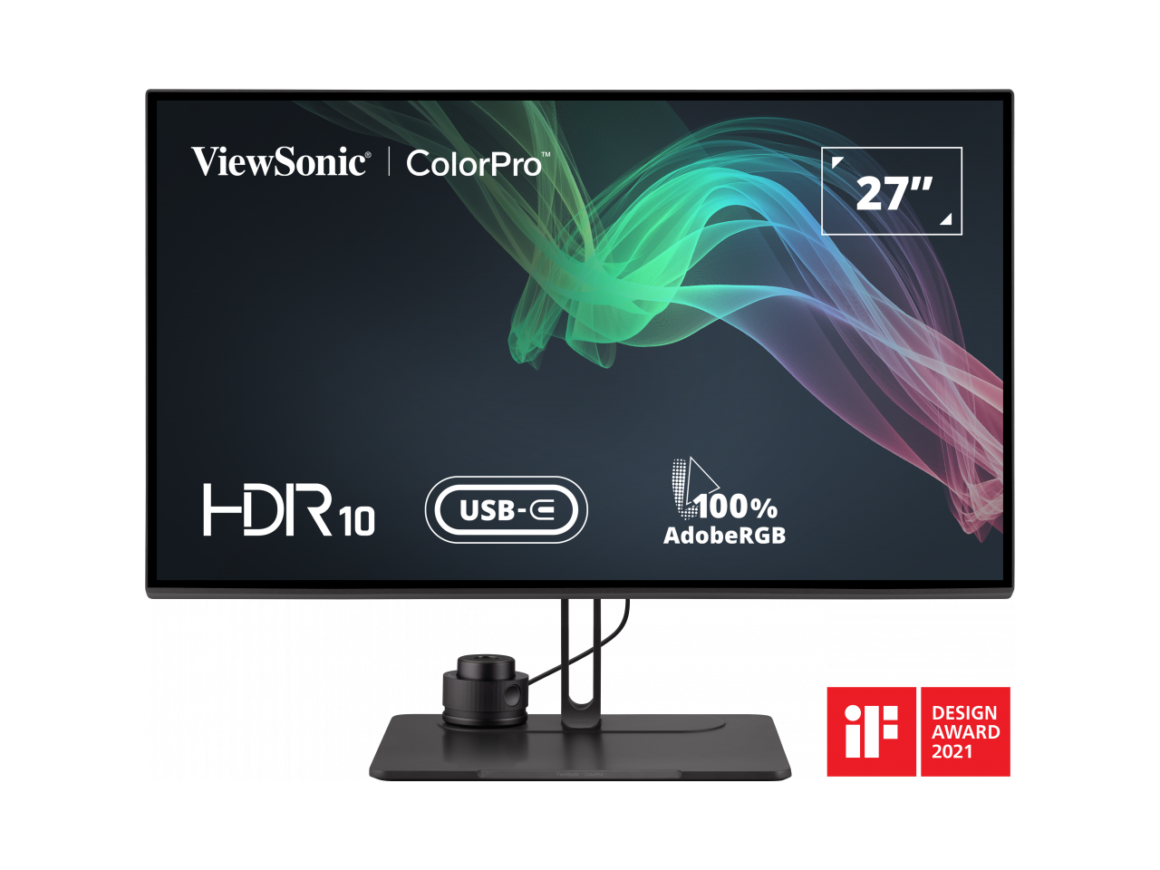 ViewSonic VP2786-4K 27 Inch Premium IPS 4K USB C Monitor with Integrated Color Wheel, 100% sRGB, 98% DCI-P3, Pantone Validated, 90W Charging, HDMI, DisplayPort for Professional Home and Office