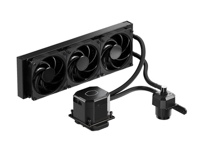 CoolerMaster MasterLiquid ML360 SUB-ZERO, Thermoelectric Cooling (TEC) AIO CPU Liquid Cooler Powered by Intel Cryo Cooling Technology, 2nd Generation Pump, 360 Radiator for Intel LGA 1200