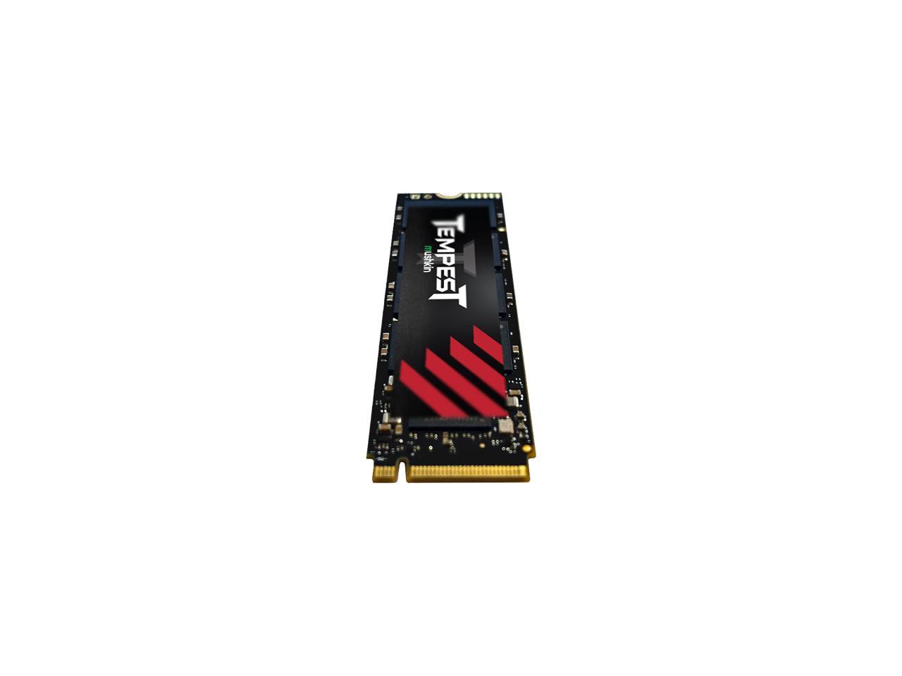Mushkin Tempest 1TB PCIe Gen3 x4 NVMe 1.4 M.2 (2280) Internal SSD - Up to 3,300MBs – MKNSSDTS1TB-D8