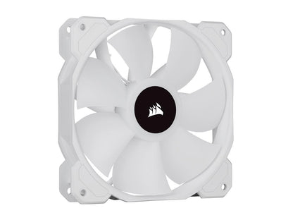 CORSAIR iCUE SP120 RGB ELITE Performance 120mm White PWM Single Fan (CO-9050136-WW)