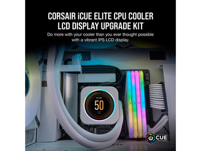 CORSAIR iCUE ELITE CPU Cooler LCD Display Upgrade Kit - White