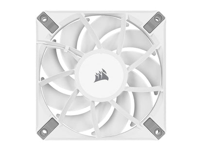 CORSAIR AF120 ELITE High-Performance 120mm PWM Fluid Dynamic Bearing Fan - White