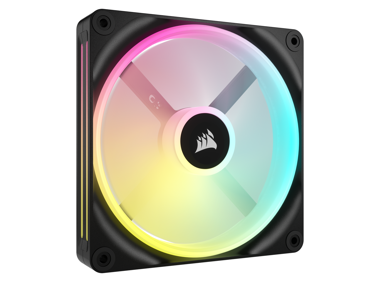 CORSAIR QX RGB Series, iCUE LINK QX140 RGB, 140mm Magnetic Dome RGB Fan, Expansion Kit