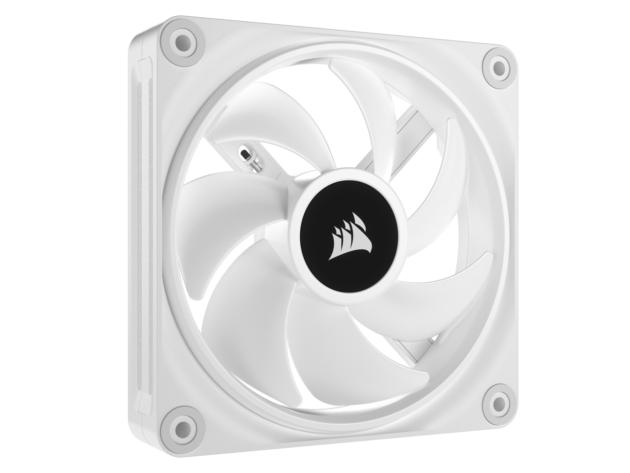 CORSAIR QX RGB Series, iCUE LINK QX120 RGB WHITE, 120mm Magnetic Dome RGB Fan, Expansion Kit