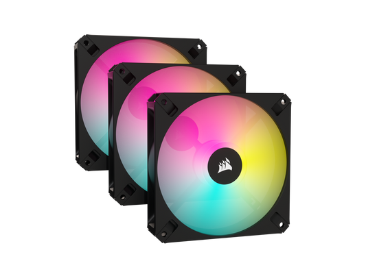 CORSAIR AR120 RGB 120mm ARGB-compatible Fan, Triple Pack