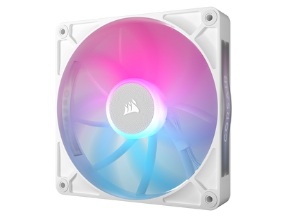 CORSAIR RX RGB Series, iCUE LINK RX140 RGB White, 140mm Fan, Dual Pack