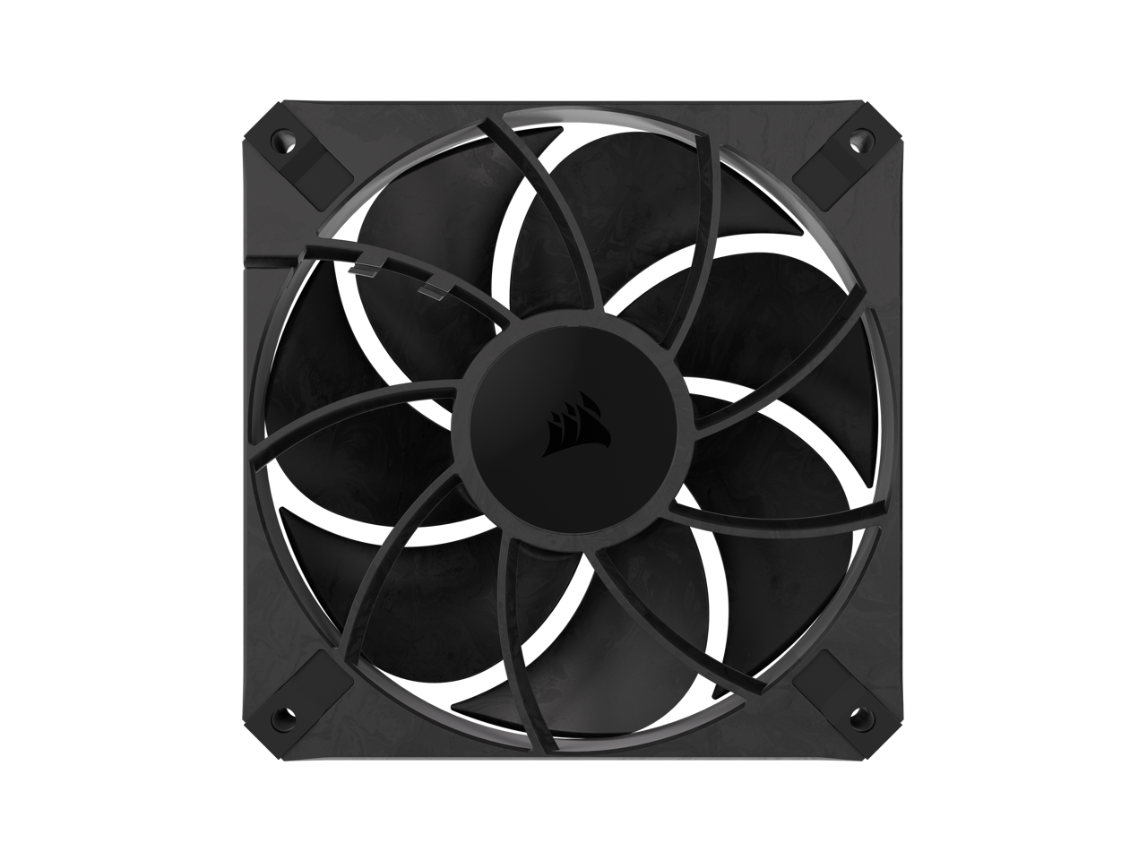 CORSAIR RS120 MAX 120mm PWM Thick Fans Triple Pack - 30mm Thickness - High Static Pressure - Up to 2,000 RPM - Liquid Crystal Polymer Construction