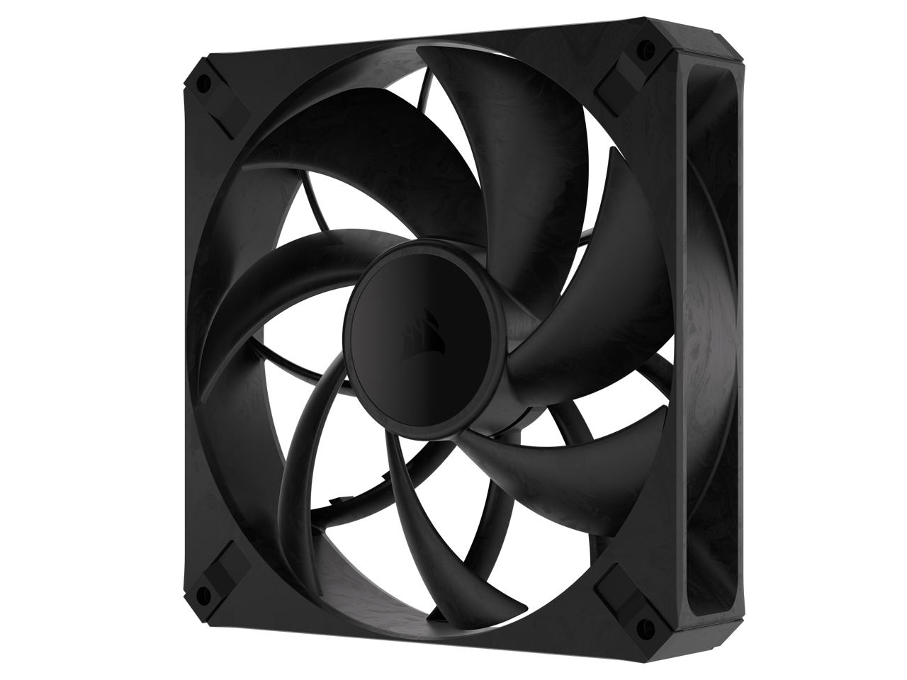 CORSAIR RS140 MAX 140mm PWM Thick Fans Dual Pack - 30mm Thickness - High Static Pressure - Up to 1,600 RPM - Liquid Crystal Polymer Construction