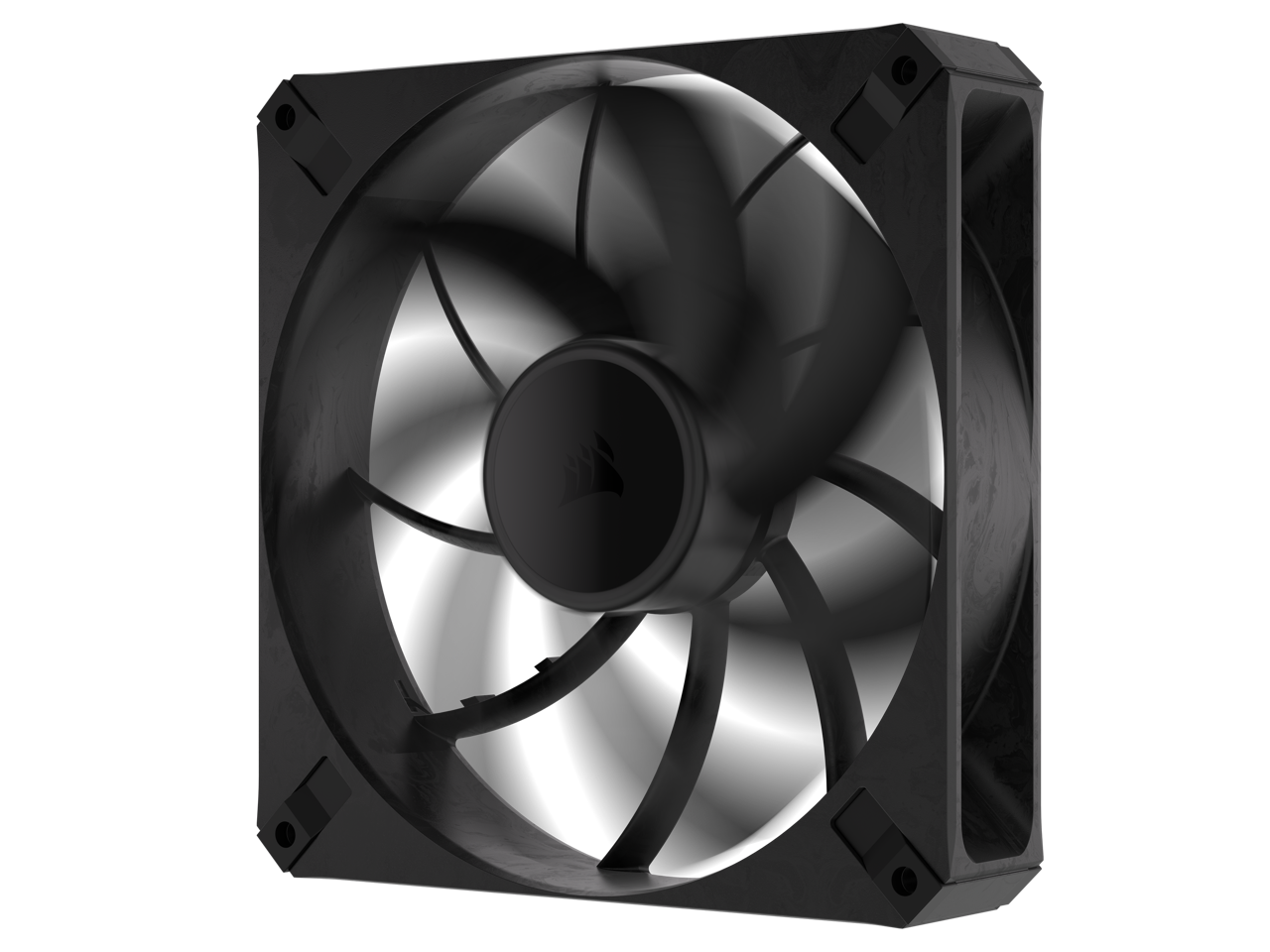 CORSAIR RS140 MAX 140mm PWM Thick Fans Dual Pack - 30mm Thickness - High Static Pressure - Up to 1,600 RPM - Liquid Crystal Polymer Construction