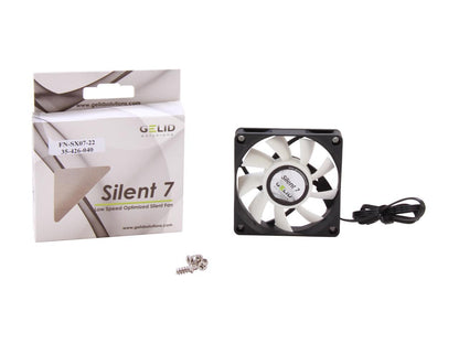 GELID Solutions Slient 7 FN-SX07-22 70mm Case Fan