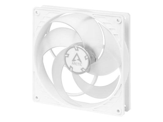 ARCTIC P14 PWM PST - 140 mm Case Fan with PWM Sharing Technology (PST), Pressure-optimised, Very Quiet Motor, Computer, Fan Speed: 200-1700 RPM - White/Transparent
