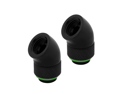 Corsair Hydro X Series 45? Rotary Adapter, Black, 2-pack