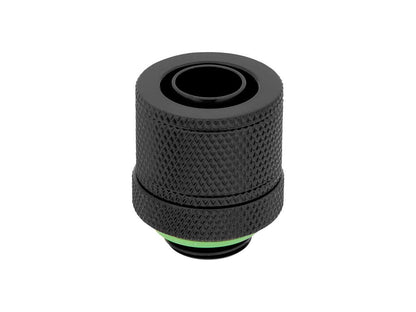 Corsair Hydro X Series XF Compression 10/13mm (3/8" / 1/2") ID/OD Fittings, Black, 4-pack