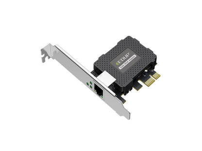 2.5Gbps PCI Express Network Adapter, 2500/1000/100Mbps PCI Express Gigabit Ethernet Card RJ45 LAN Controller Support Windows Server/Windows