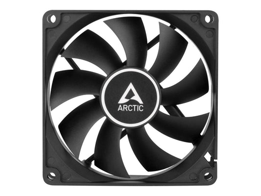 ARCTIC F9 PWM PST 92mm Black Blade Black Frame Case Fan