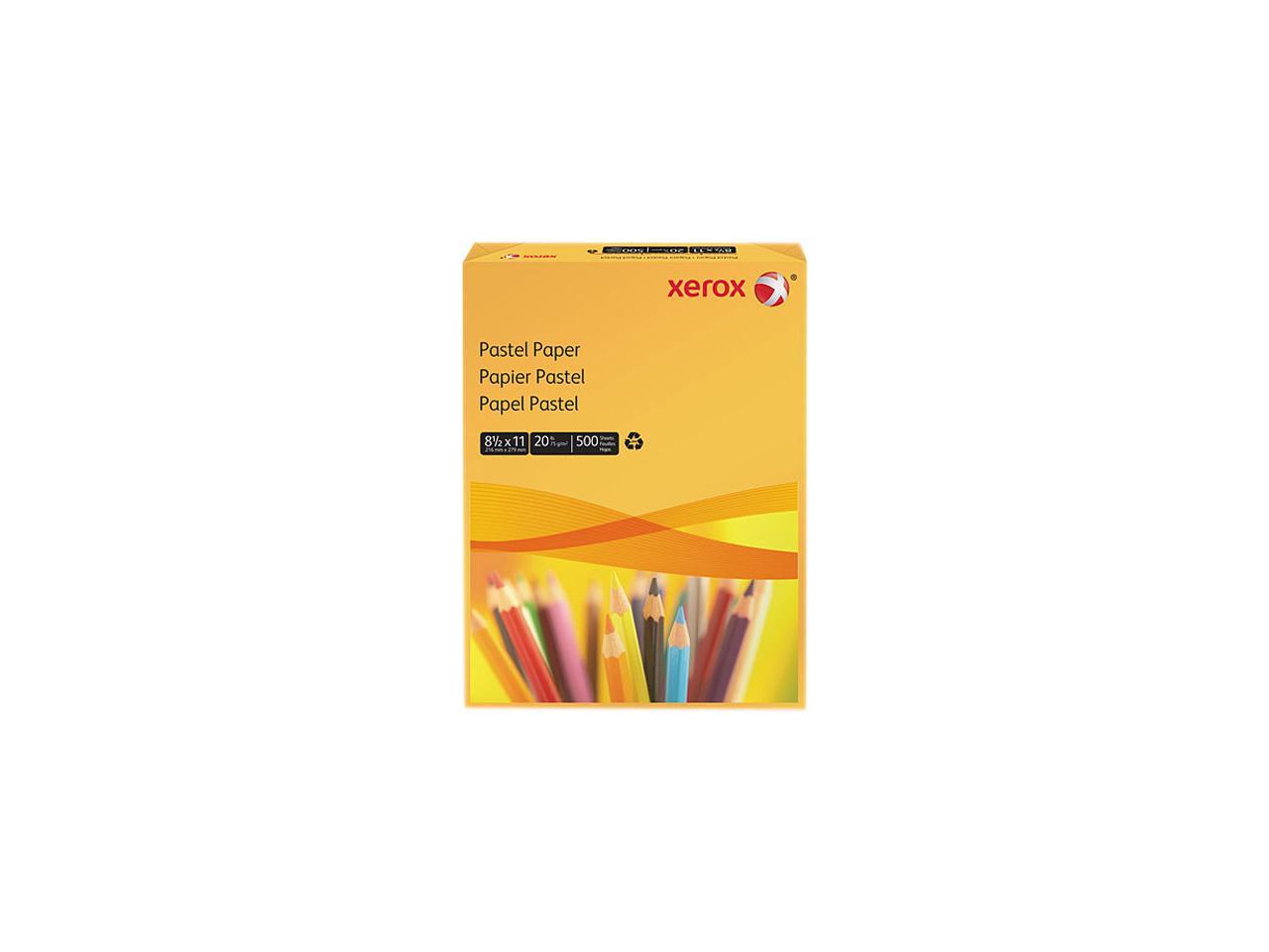 Xerox 3R11055 Multipurpose Pastel Paper- 20lb- Letter- Gold- 500 Sheets/Ream