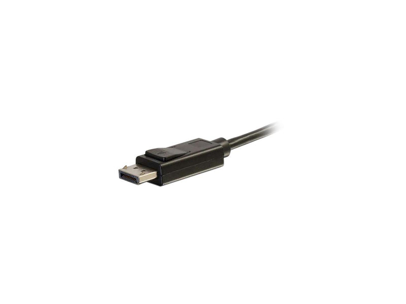 C2G 54302 Mini DisplayPort to DisplayPort Adapter Cable M/M, 4K UHD Compatible, Black (10 Feet, 3.04 Meters)