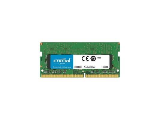 Crucial 8GB Single DDR4 2400 MT/s (PC4-19200) DR x8 SODIMM 260-Pin Memory - CT8G4SFD824A