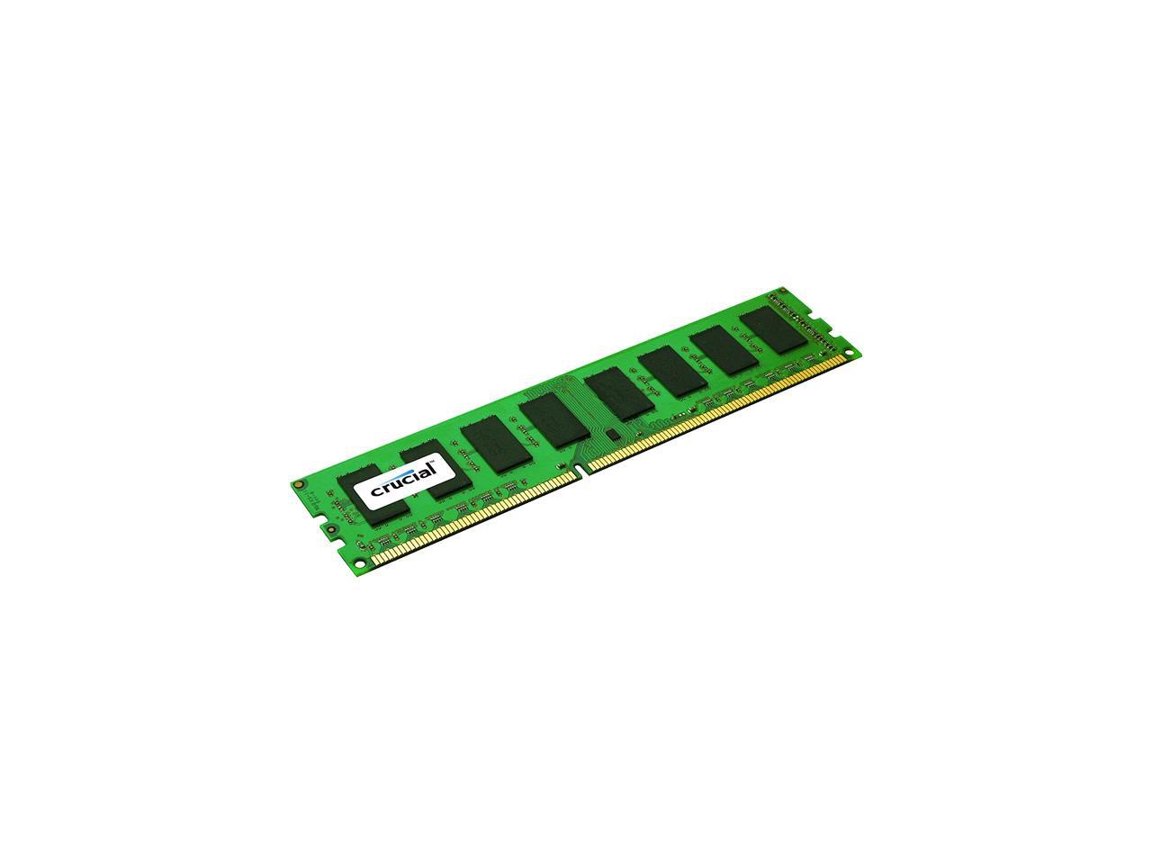 Crucial 8GB 240-Pin DDR3 SDRAM ECC Unbuffered DDR3L 1600 (PC3L 12800) Server Memory Model CT102472BD160B
