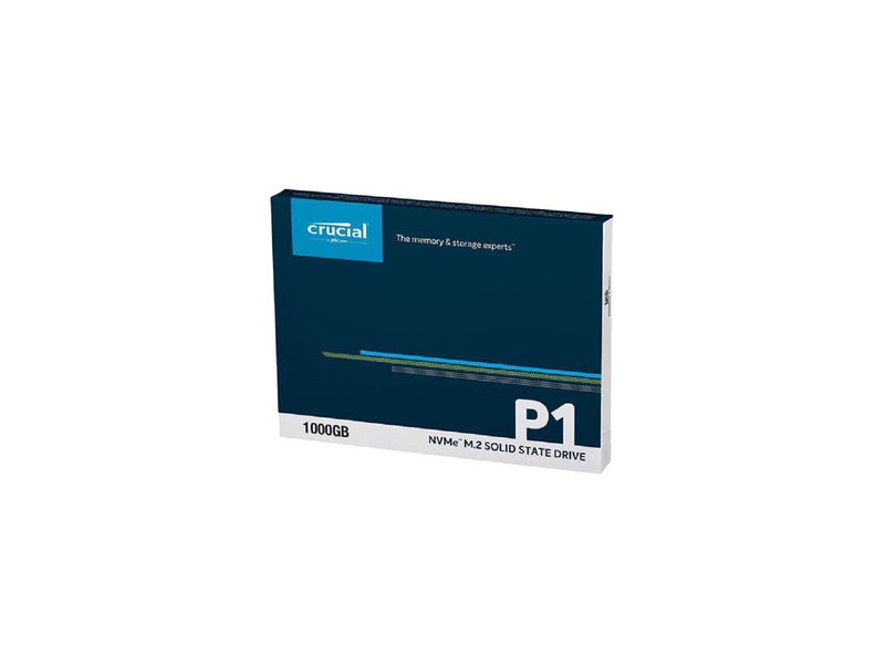Crucial CT1000P1SSD8T TRAY P1 1TB 3D NAND NVMe PCIe M.2 Solid State Drive
