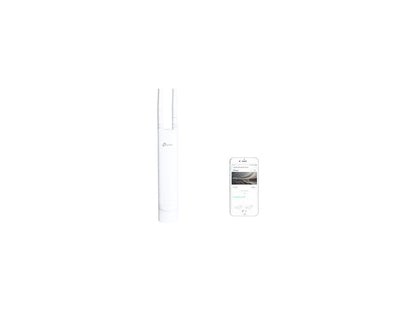 TP-LINK USA CORPORATION EAP110-OUTDOOR_V3 300MBPS WIRELESS N OUTDOOR ACCESS POINT, QUALCOMM, 300MBPS AT 2.4GHZ, 802.11