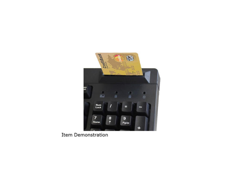 Adesso Easytouch 630Rb - Smart Card & Magnetic Stripe Reader Keyboard