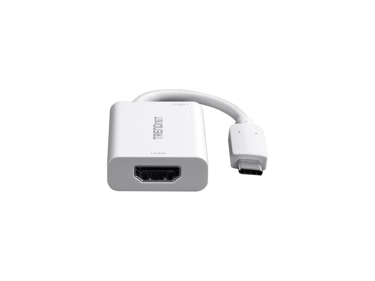 TRENDnet TUC-HDMI2 USB-C to HDMI Adapter with Power Delivery