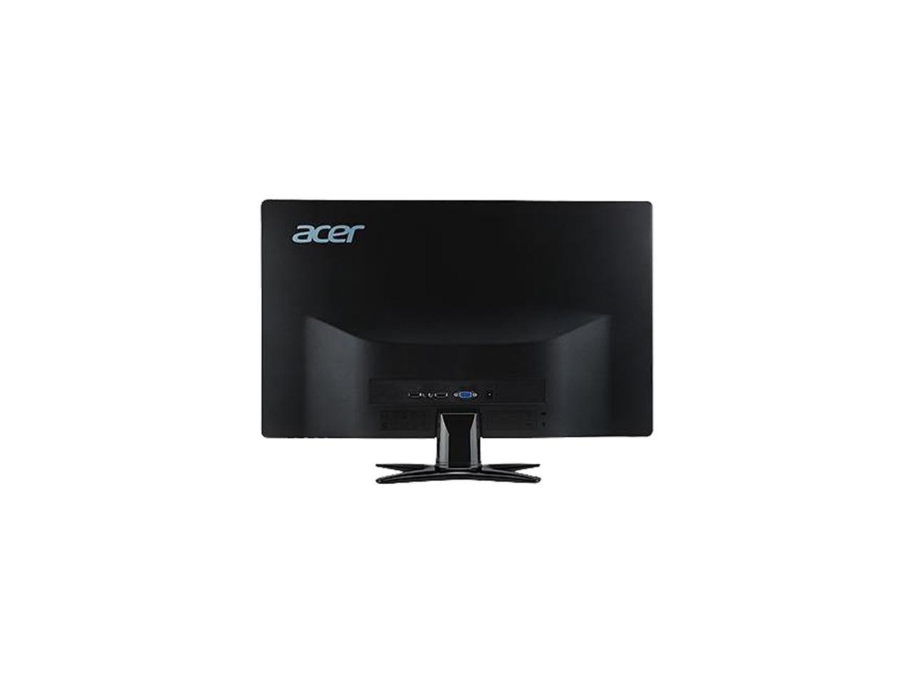 Acer G6 Series G246HYL Black 23.8" IPS 6ms (GTG) 60 Hz Widescreen LED/LCD Monitor 1920 x 1080 FHD, Slim Profile Design, White LED Backlight Technology, and Environmentally Friendly
