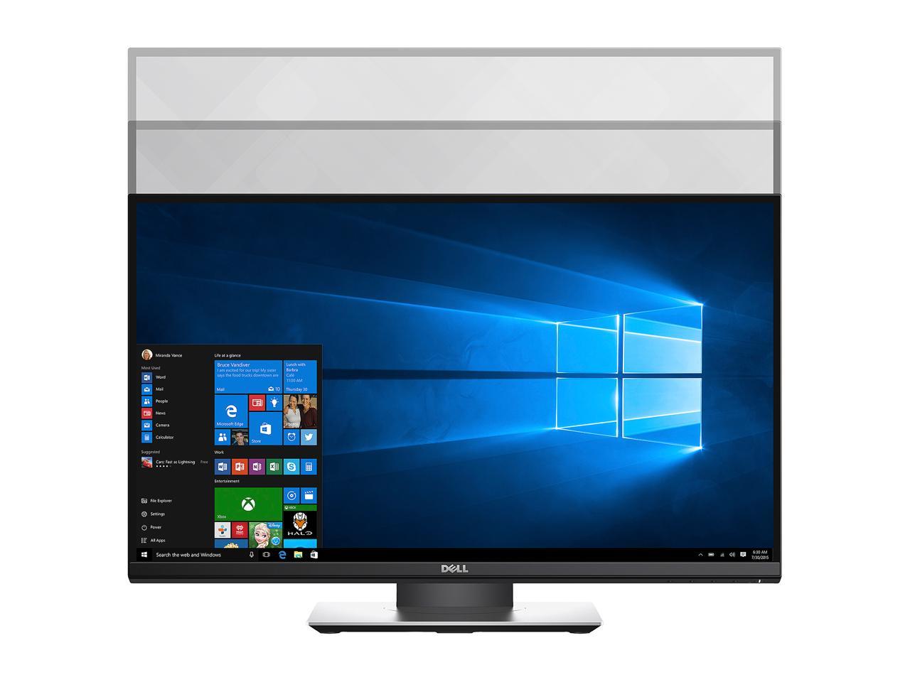 Dell S2417DG 24" (Actual size 23.8") 2560 x 1440 2K Resolution 165Hz 1ms HDMI DisplayPort NVIDIA G-SYNC Anti-Glare LED Backlit LCD Gaming Monitor