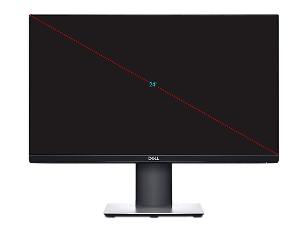 DELL P2419H 24" 1920 x 1080 Full HD 5ms DisplayPort, HDMI, VGA, USB Hub Anti-Glare LED Backlit IPS Monitor