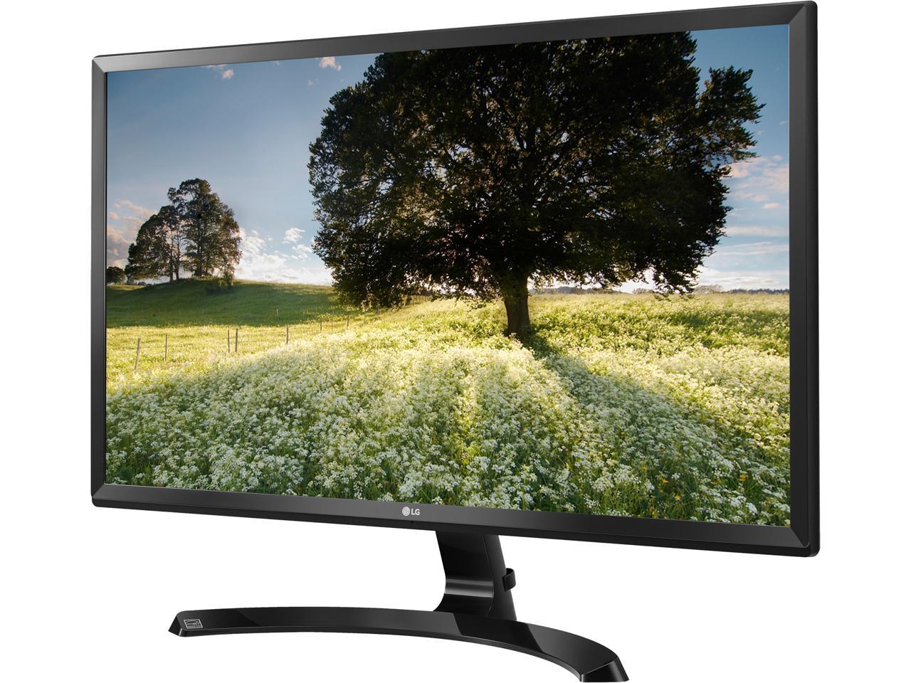 LG 27MU58-B Black 27" IPS (GTG) 5ms LCD 3840 x 2160, UHD 4K FreeSync Technology VESA Mountable Black Equalizer Dual Controller