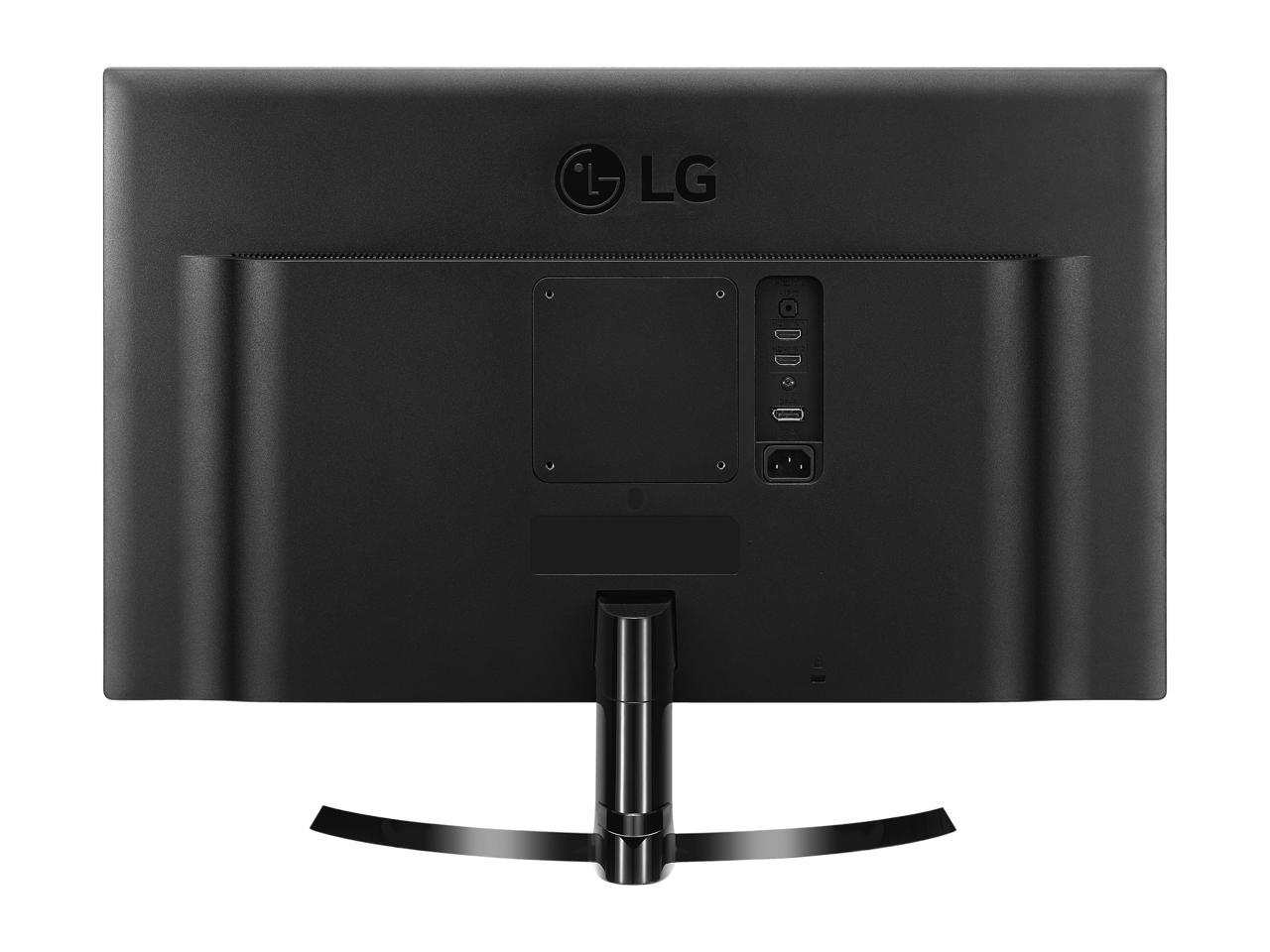 LG 27MU58-B Black 27" IPS (GTG) 5ms LCD 3840 x 2160, UHD 4K FreeSync Technology VESA Mountable Black Equalizer Dual Controller