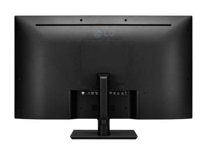 LG 43MU79-B Matte Black 43" (42.51" Diagonal) UHD 3840 x 2160 4K Monitor, 350 cd/m2, HDMI, DisplayPort, USB Type-C, Tilt, VESA Compatible