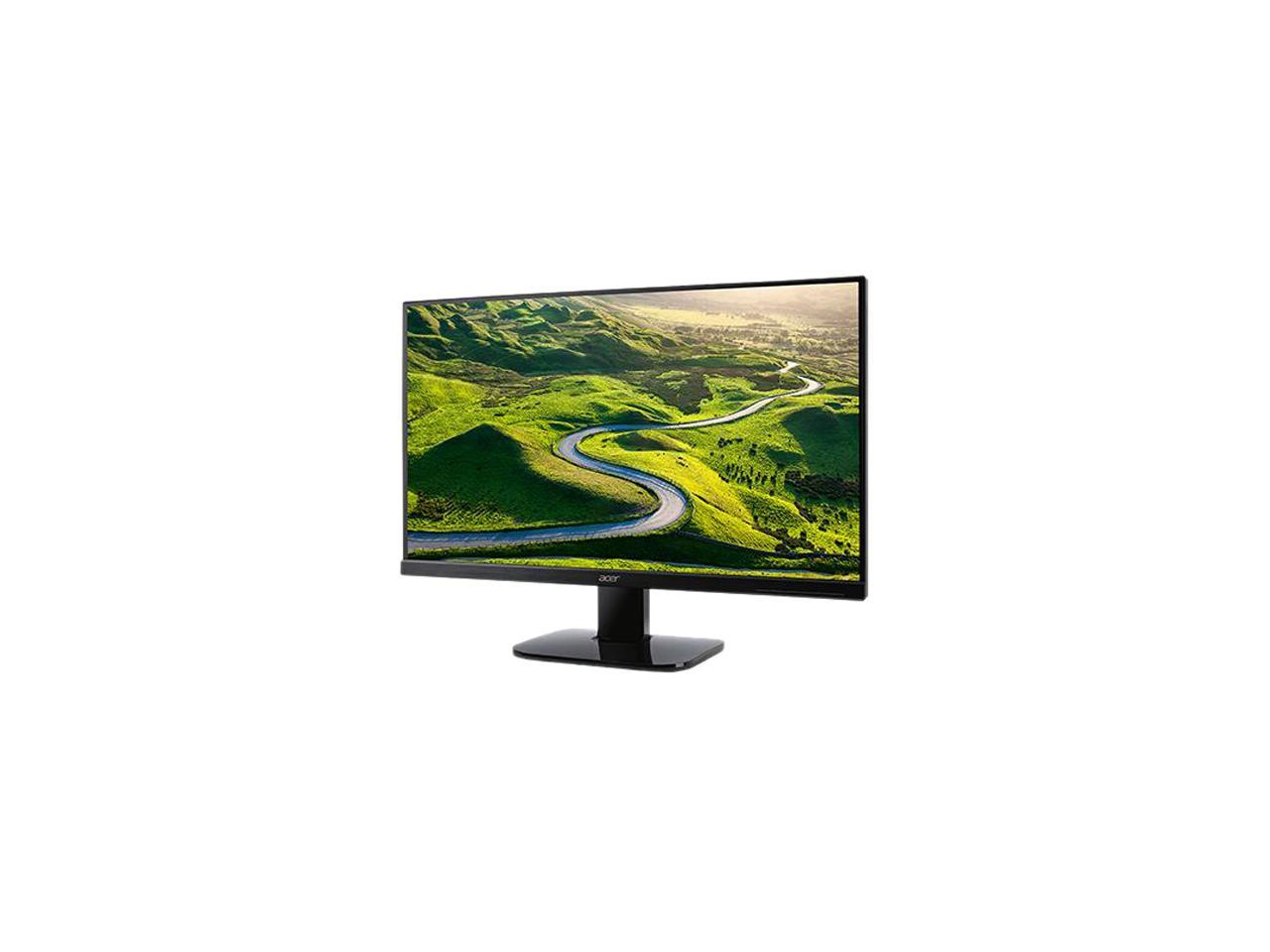 Acer KA271 27" LED LCD Monitor - 16:9 - 1 ms - 1920 x 1080 - 16.7 Million Colors - 300 Nit - 100,000,000:1 - Full HD - DVI - HDMI - VGA - Black - RoHS, MPR II