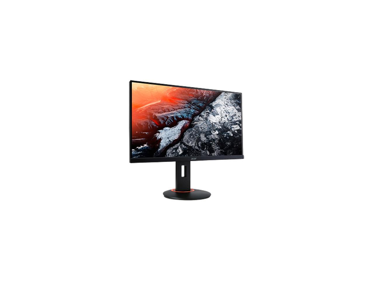 Acer XF250Q Cbmiiprx 25" (Actual size 24.5") Full HD 1920x1080 1ms 240Hz DisplayPort HDMI G-Sync Compatible AMD FreeSync Widescreen Backlit LED Gaming Monitor