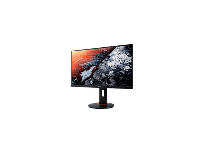 Acer XF250Q Cbmiiprx 25" (Actual size 24.5") Full HD 1920x1080 1ms 240Hz DisplayPort HDMI G-Sync Compatible AMD FreeSync Widescreen Backlit LED Gaming Monitor