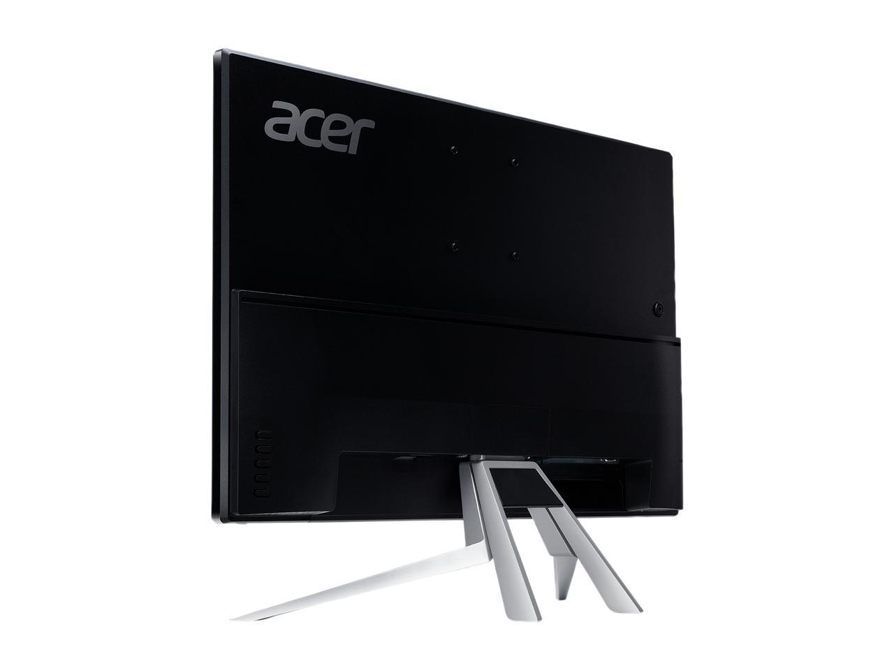 Acer ET322QU 32" WQHD 2560 x 1440 2K Resolution 75Hz 4ms VGA HDMI DisplayPort AMD Radeon FreeSync Built-in Speakers Backlit LED IPS Monitor