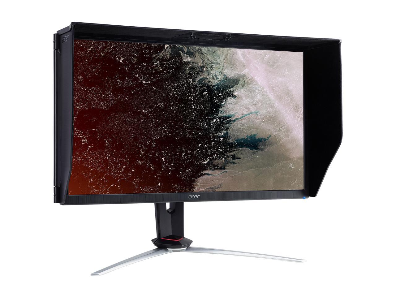 Acer Nitro XV273K 27" Black UHD (3840x2160) IPS Gaming Monitor 16:9 FreeSync 144Hz 1 ms VRB Speakers VESA HDMI DisplayPort USB 3.0