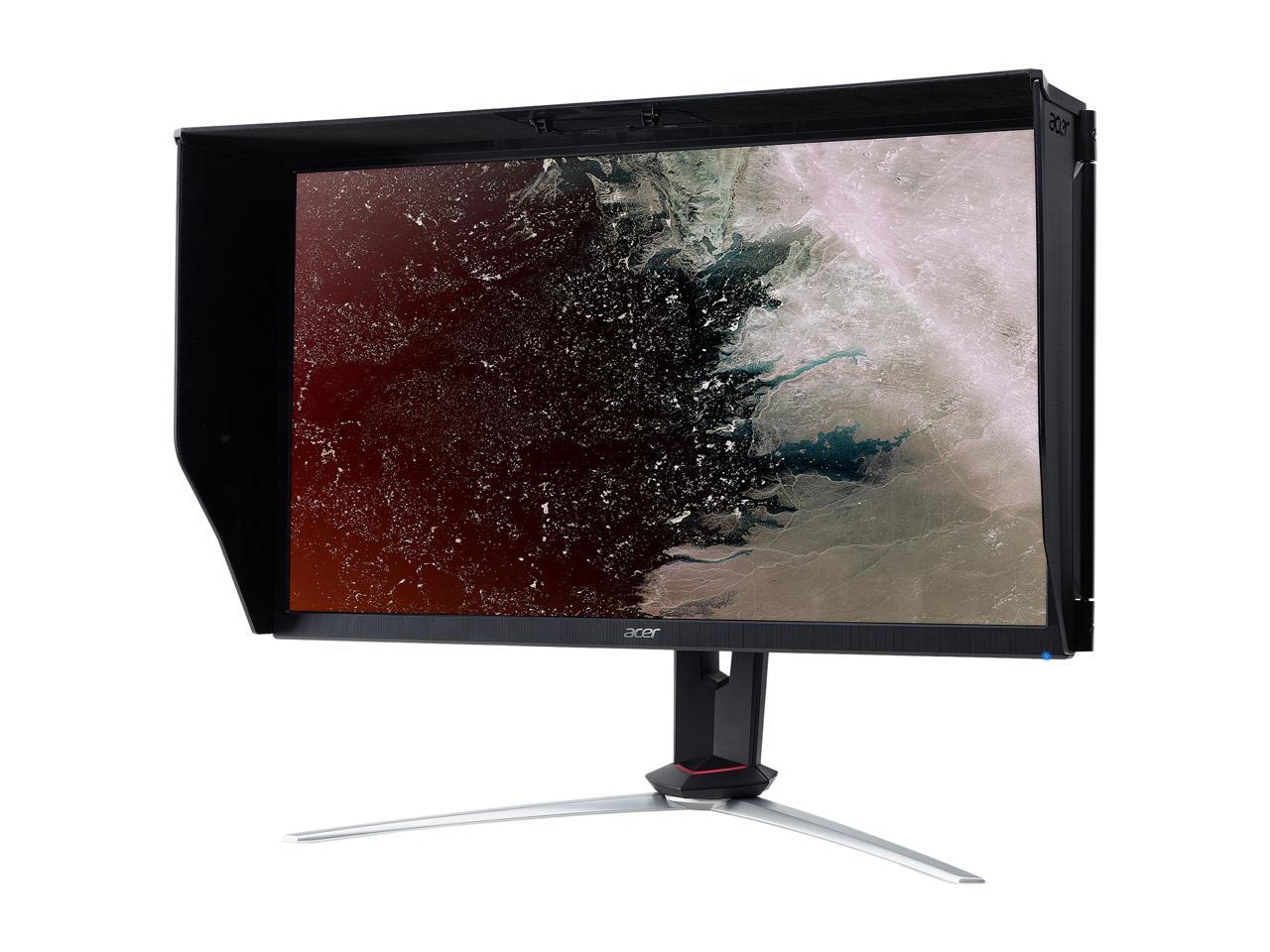 Acer Nitro XV273K 27" Black UHD (3840x2160) IPS Gaming Monitor 16:9 FreeSync 144Hz 1 ms VRB Speakers VESA HDMI DisplayPort USB 3.0