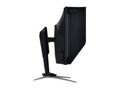 Acer Nitro XV273K 27" Black UHD (3840x2160) IPS Gaming Monitor 16:9 FreeSync 144Hz 1 ms VRB Speakers VESA HDMI DisplayPort USB 3.0