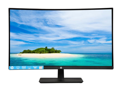 HP 27b 27" LED Monitor 16:9 5ms Full HD 1920 x 1080 16.7 Million Colors 300 cd/m2 DCR 10,000,000:1 HDMI, DisplayPort WEEE, cTUVus, China Energy Label (CEL), EP