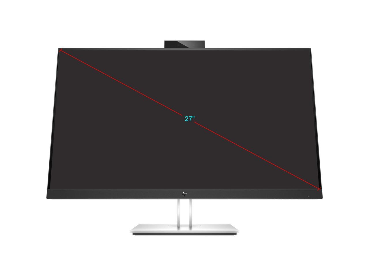 HP E27d G4 27" LCD QHD Advanced Docking Monitor - 2560 x 1440 QHD @60 Hz Display - In-plane Switching (IPS) Technology - 5 ms GTG Response Time - HP Low Blue Light Mode - Multiple Display Resolut