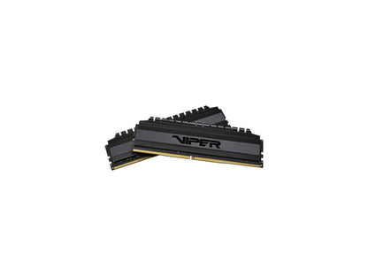 Patriot Viper 4 Blackout 16GB Kit (2 x 8GB) DDR4 3000MHz, CL16, AMD Compatible DIMM Memory PVB416G300C6K
