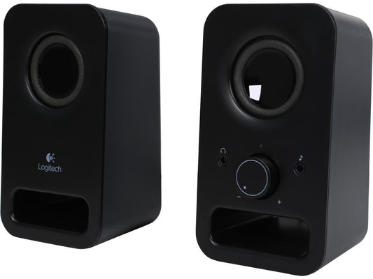 Logitech Z150 Multimedia Speakers Logitech Z150 2.0 Speaker System - Midnight Black