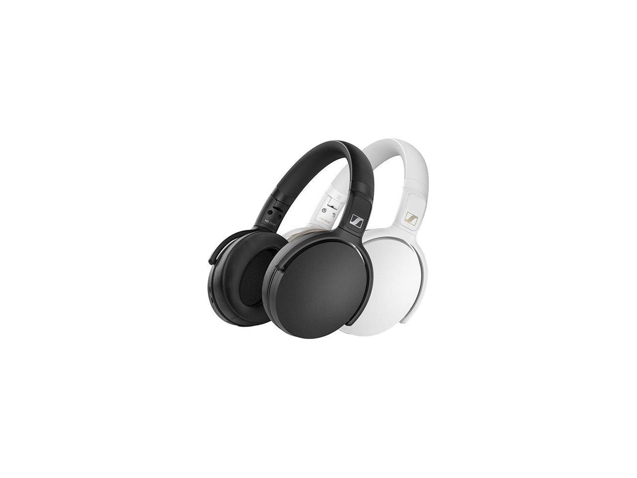 Sennheiser HD 350BT Wireless Over-Ear Headphones with Bluetooth 5.0 (White)