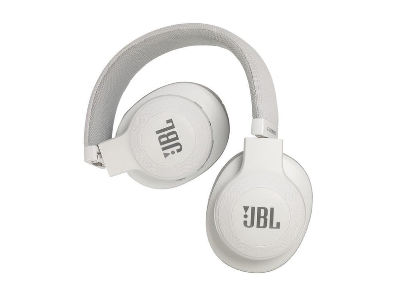 JBL E55BT Over-ear Wireless Headphones (White)